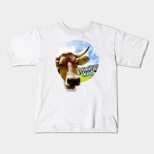 world vegan day Kids T-Shirt